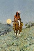 Frederic Remington The Outlier Germany oil painting artist